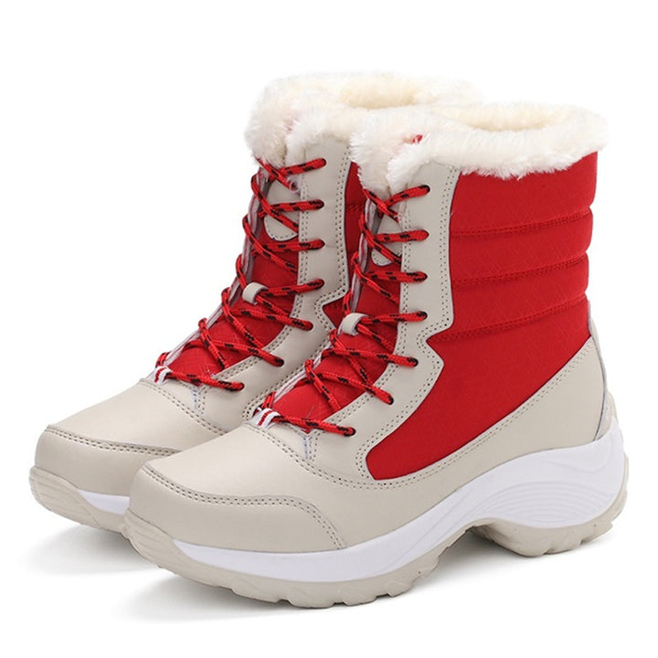 Plush Warm Ankle Snow Boots for Women, Cozy Winter Shoes