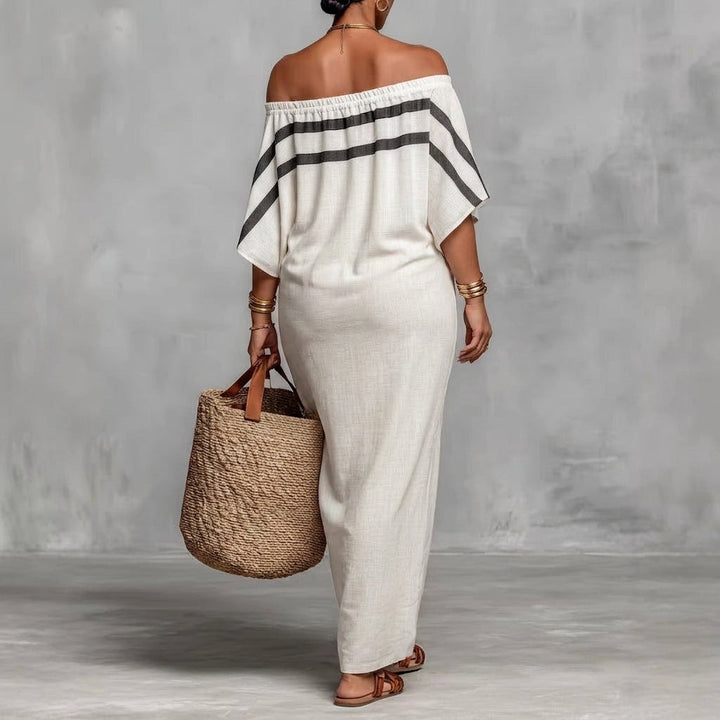 Lara Stand-Collar Dress: Effortless Everyday Chic