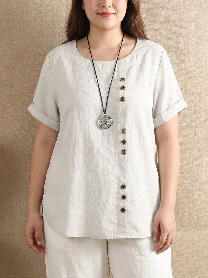 Nadya | Casual Cotton Blouse
