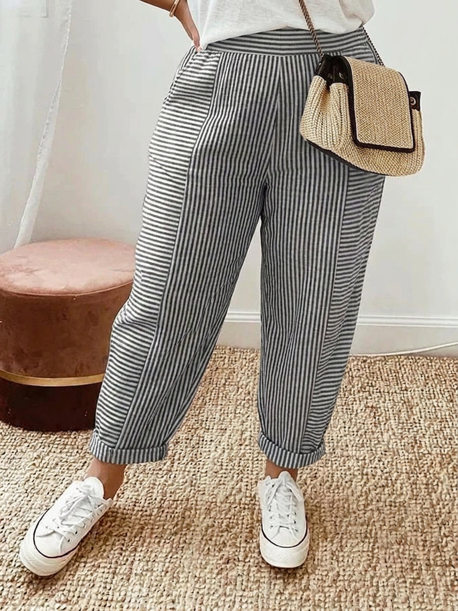 Daria | Striped Pants