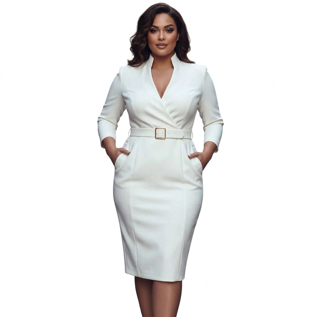 Marlowe | Dress with Belt