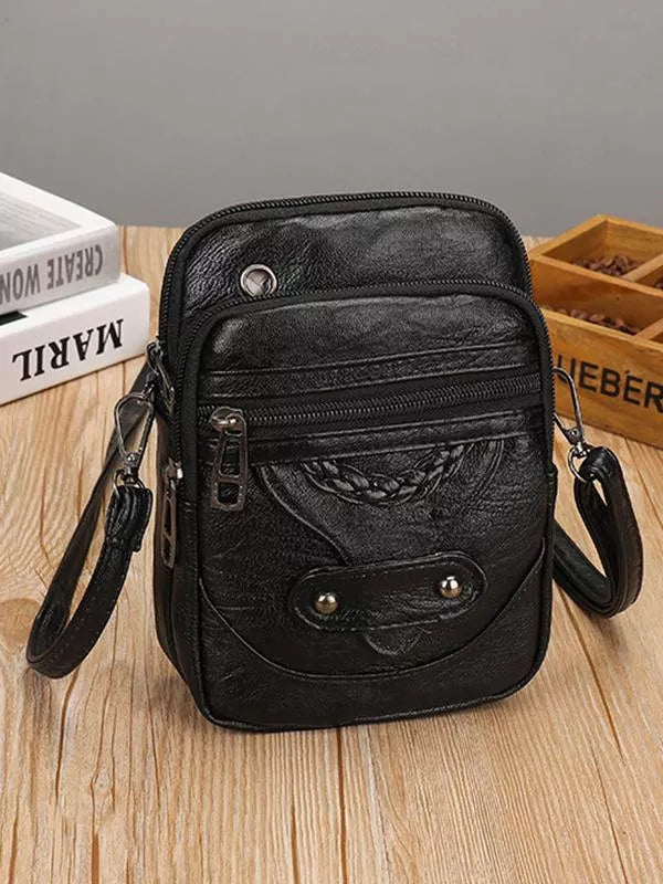Liora - Vintage Leather Crossbody Bag