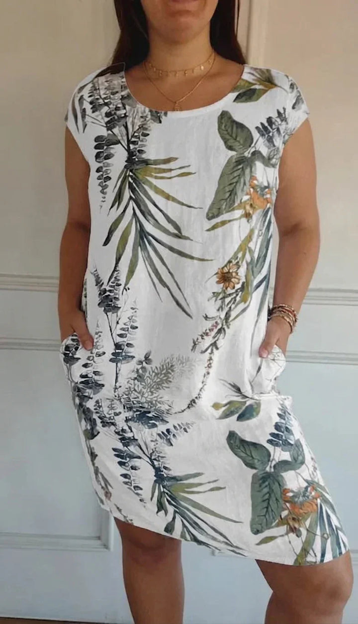 Adair | Linen Summer Dress