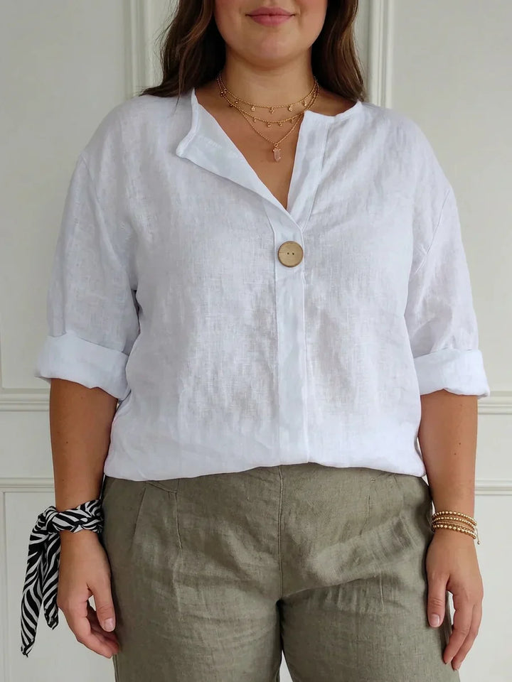 Vesper | Relaxed V-Neck Top