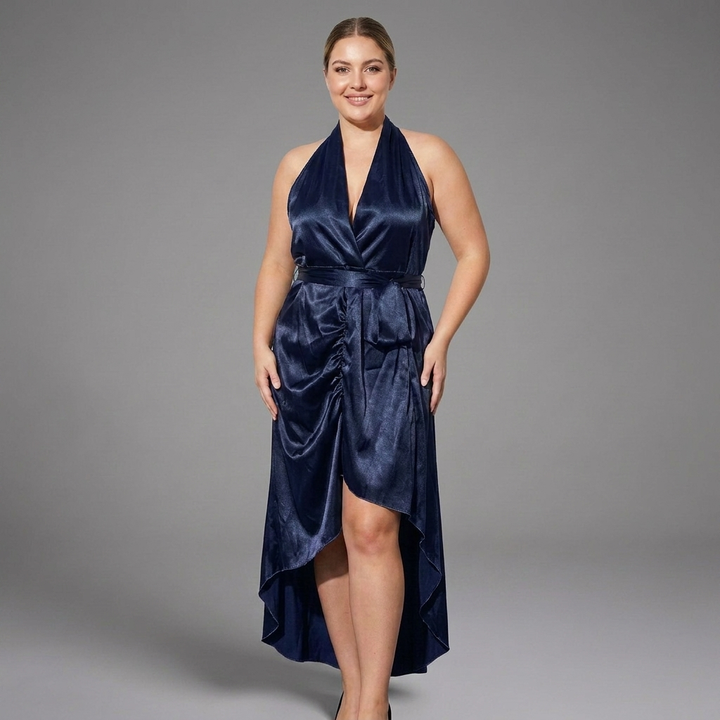 Fleur | High-Low Dress with Neck Straps