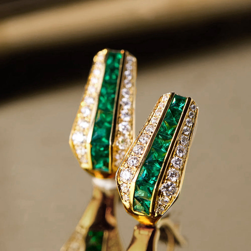 Alessia Sienna Earrings | Gold