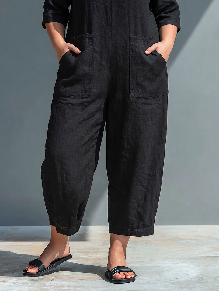 Bria | Jumpsuit Minimalist Linen