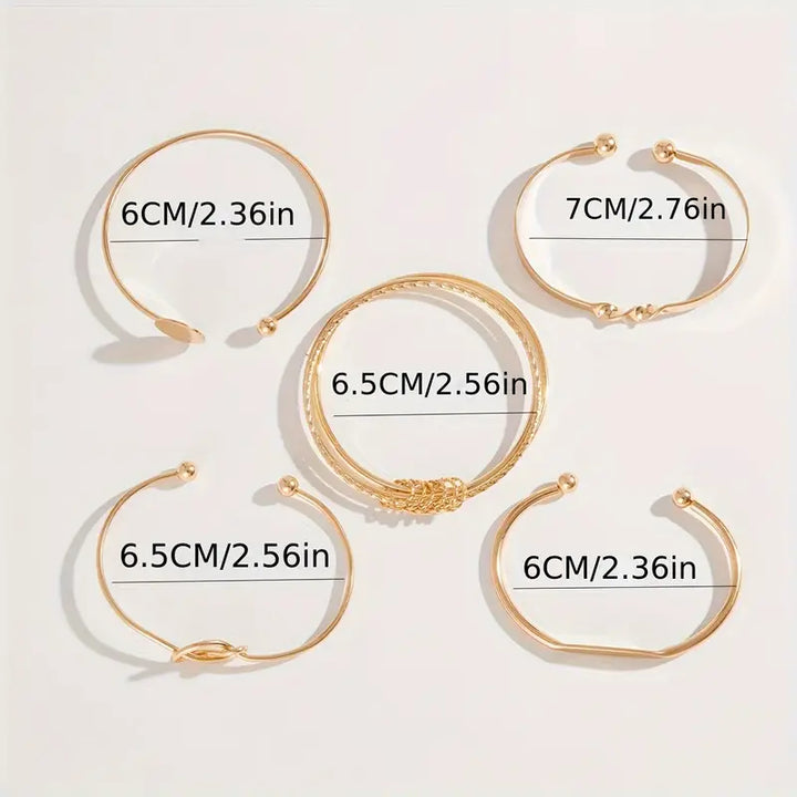 Winslow Elegance Bracelet Set | Gold