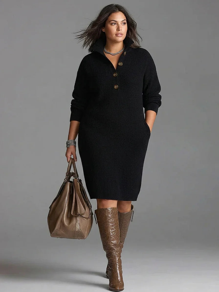 Hattie | Elegant Sweater Dress