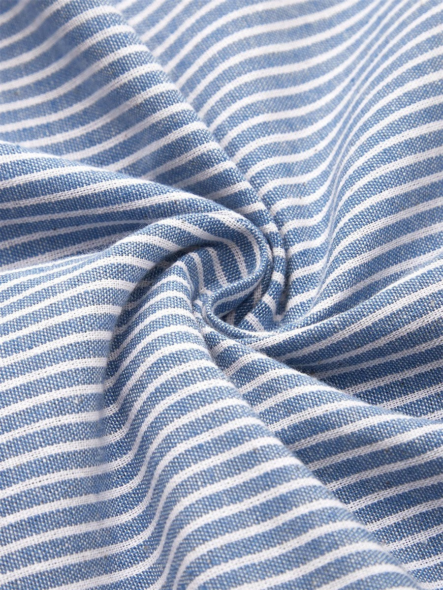 Rui Striped Midi Dress