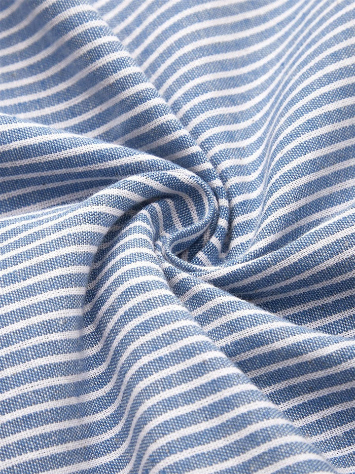 Rui Striped Midi Dress