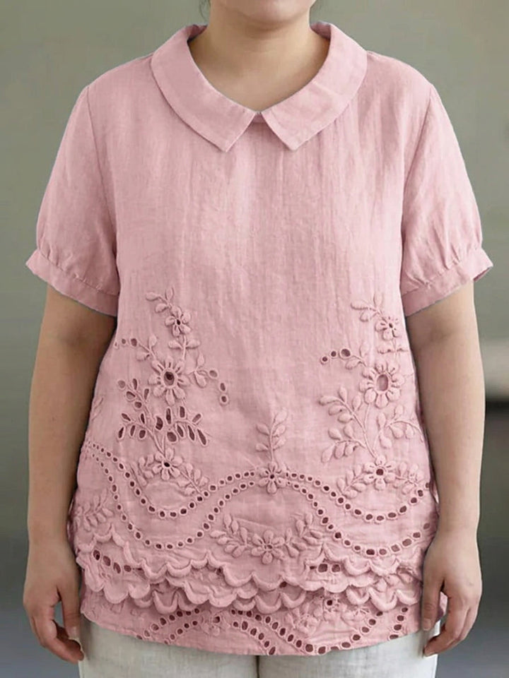 Anaïs | Embroidered Floral Shirt