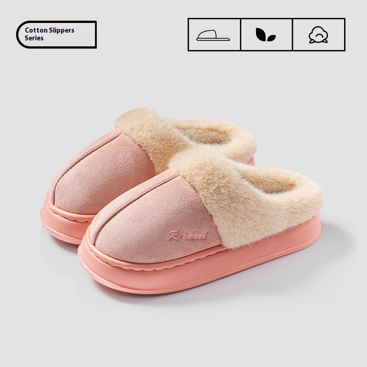 Cozy Fluffy Slippers for Women and Men, Soft Indoor Slides