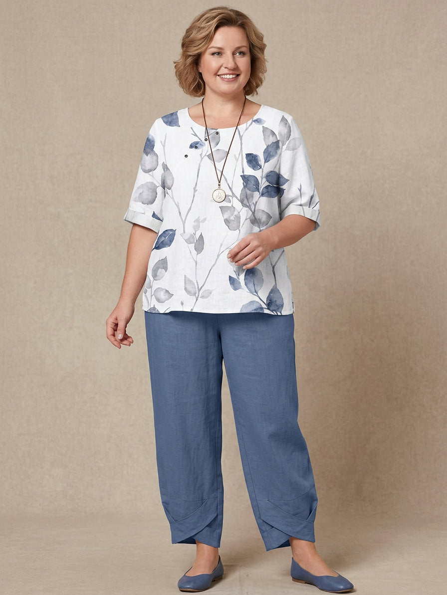 Sigrid Printed Set: Effortless Everyday Comfort