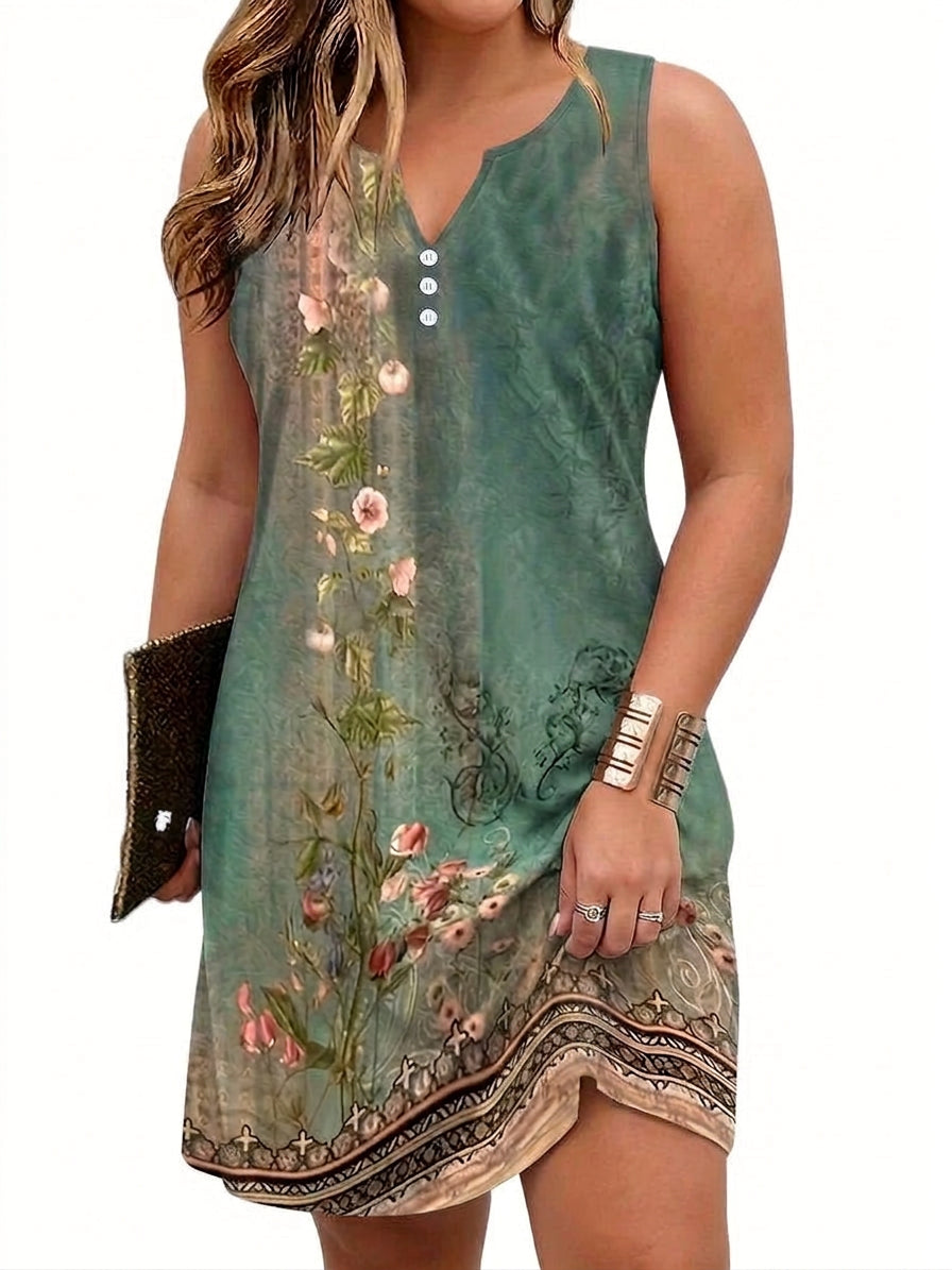 Beatrice – Timeless Sleeveless Mini Dress