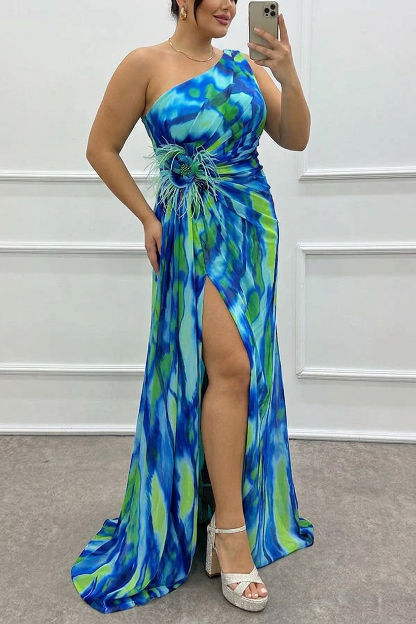 Etta | Vibrant Draped Dress