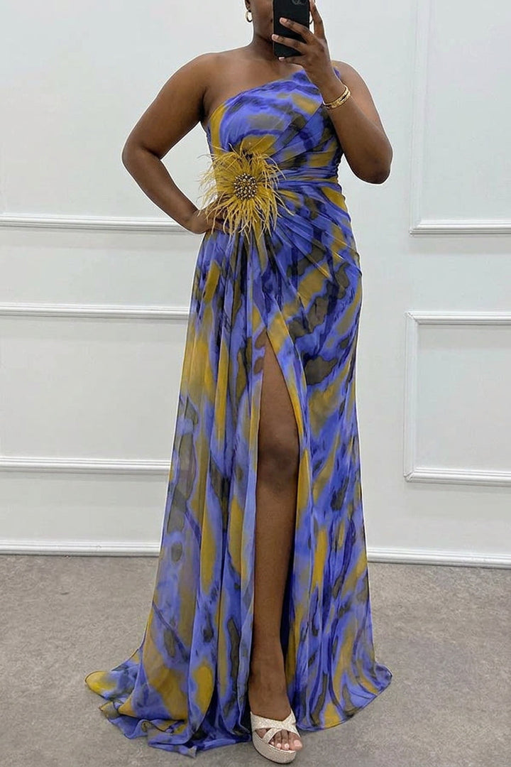 Etta | Vibrant Draped Dress