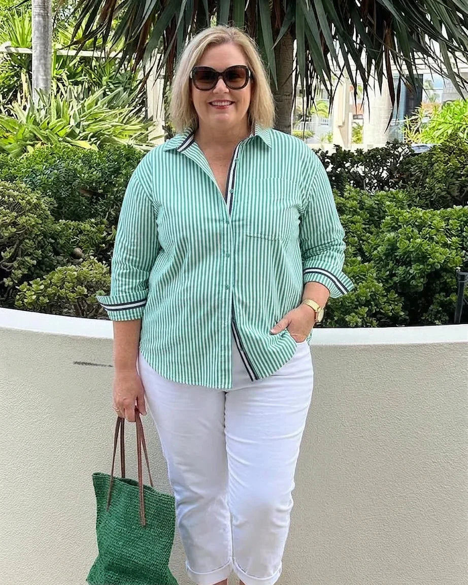 Anouk | Striped Blouse