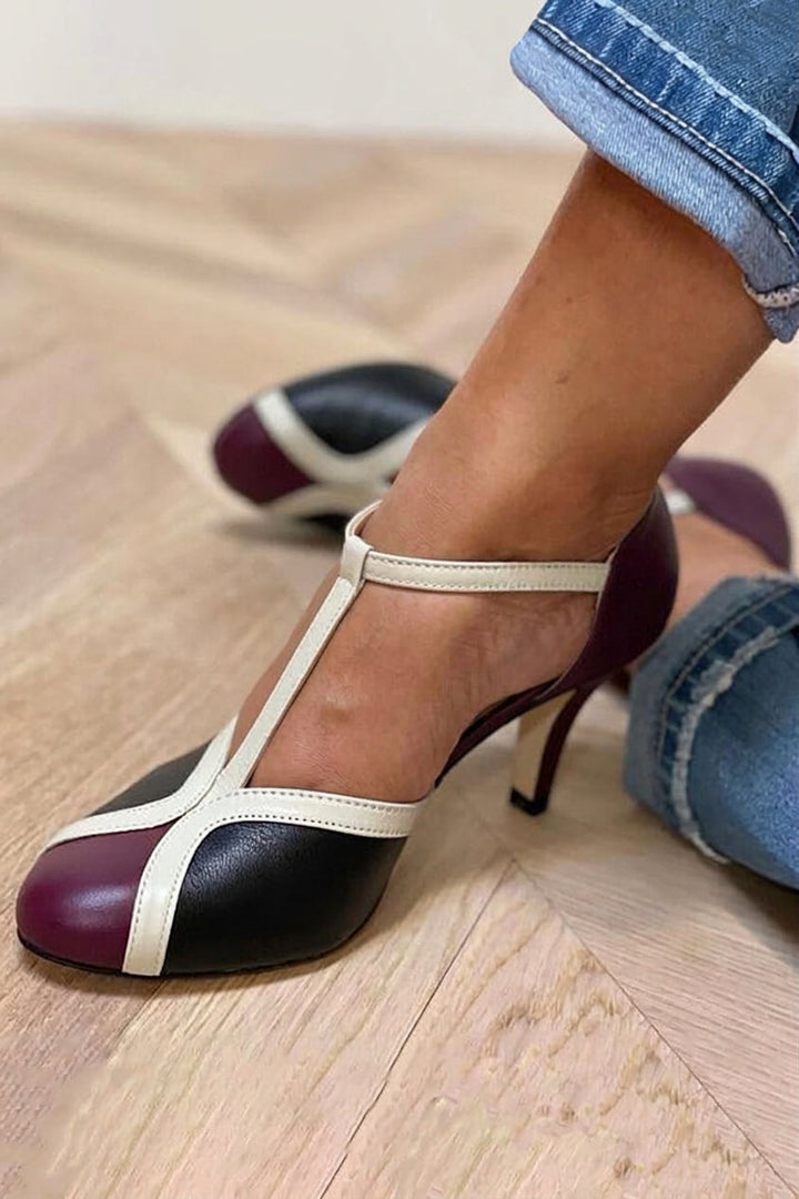 RETRO T-BAR HEELS