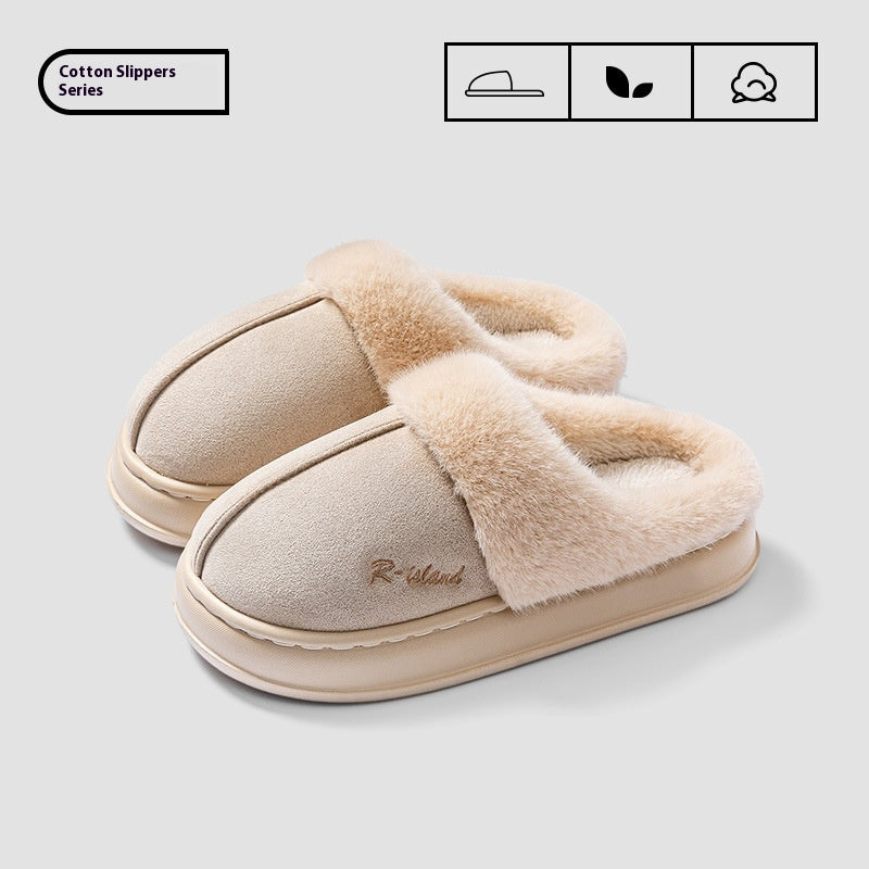Cozy Fluffy Slippers for Women and Men, Soft Indoor Slides