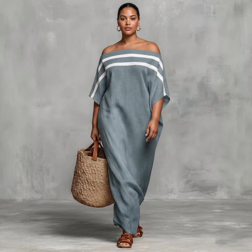 Lara Stand-Collar Dress: Effortless Everyday Chic