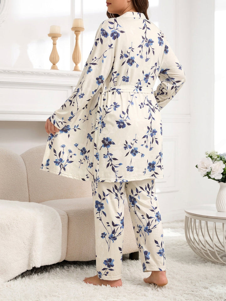 Nadya | Vintage Floral Pajama Set