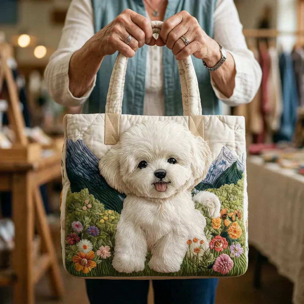 Sasha Quilted Bag - Enchanted Dog