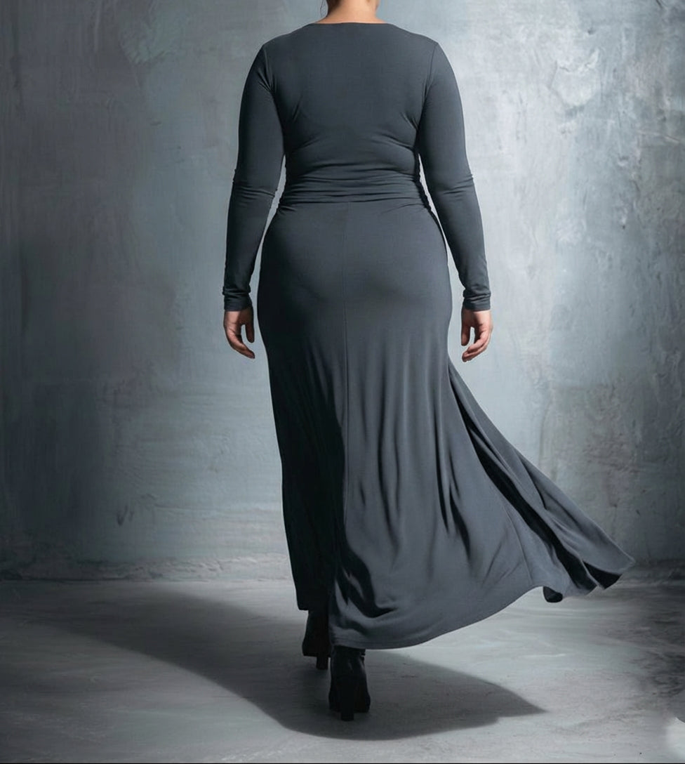 SELMA | SIDE KNOT MAXI DRESS
