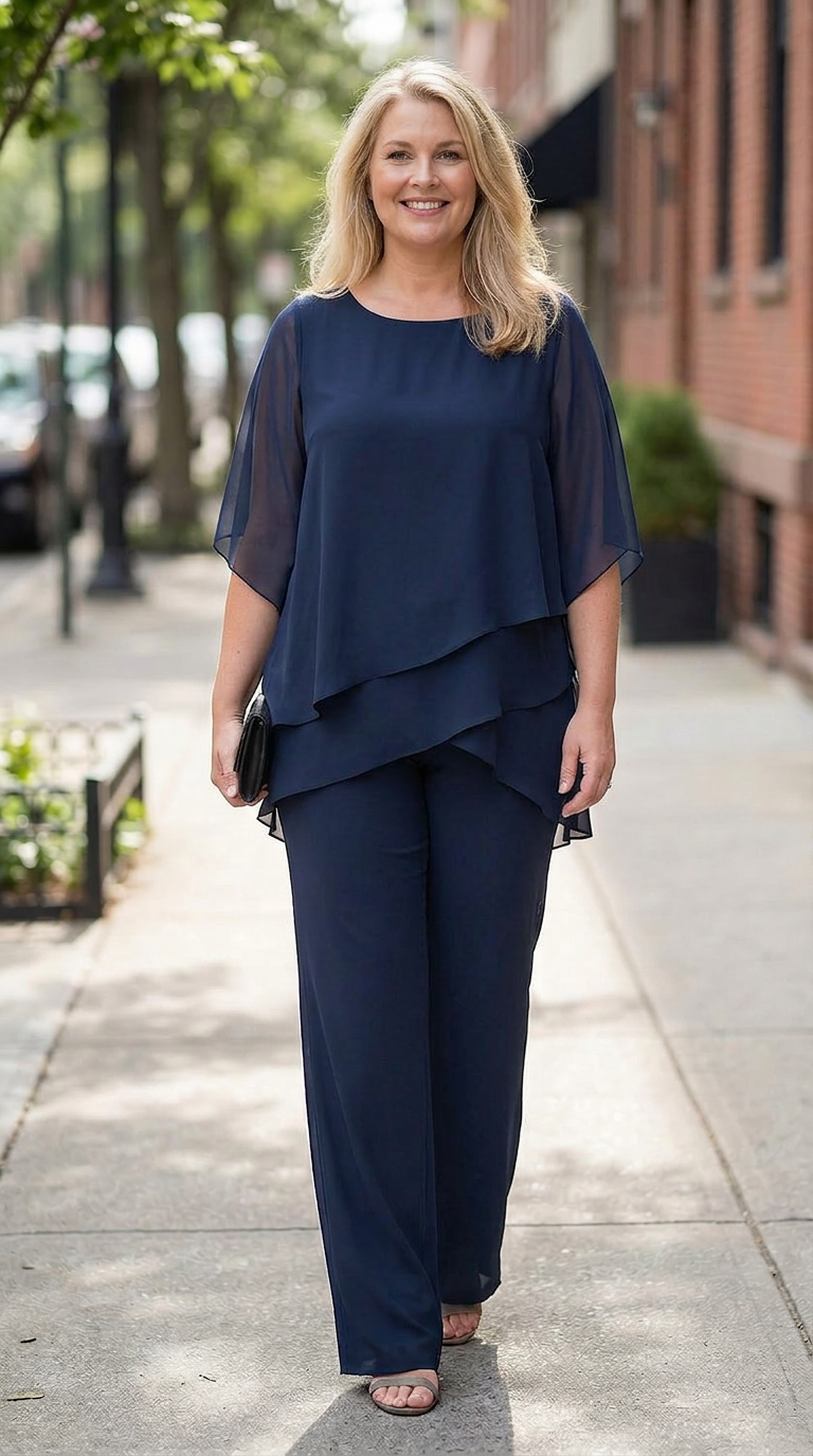 Amaya - Soft Drape Two-Piece Set