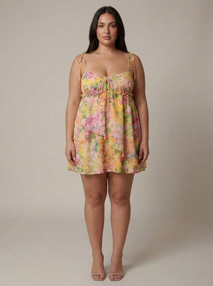 Floral Mini Dress