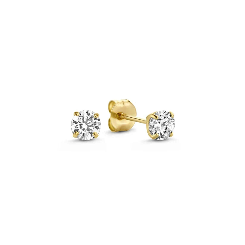 Persephone de Lune Stone Earrings Set | Gold