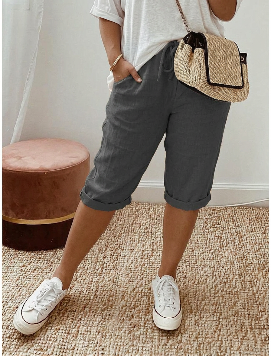 Eilwen | Relaxed Capri Pants