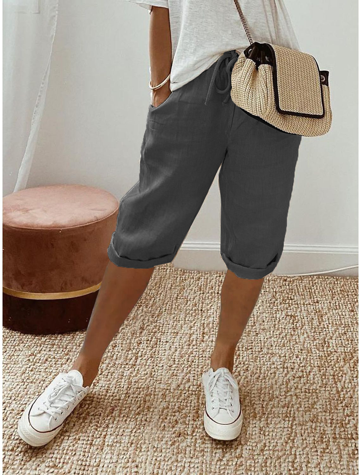 Eilwen | Relaxed Capri Pants