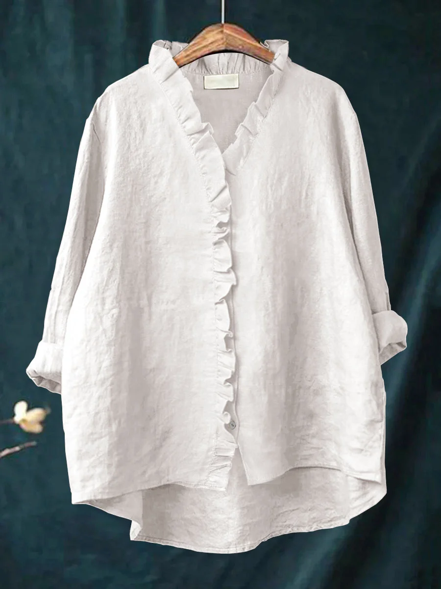 Briar | Soft Ruffle Blouse
