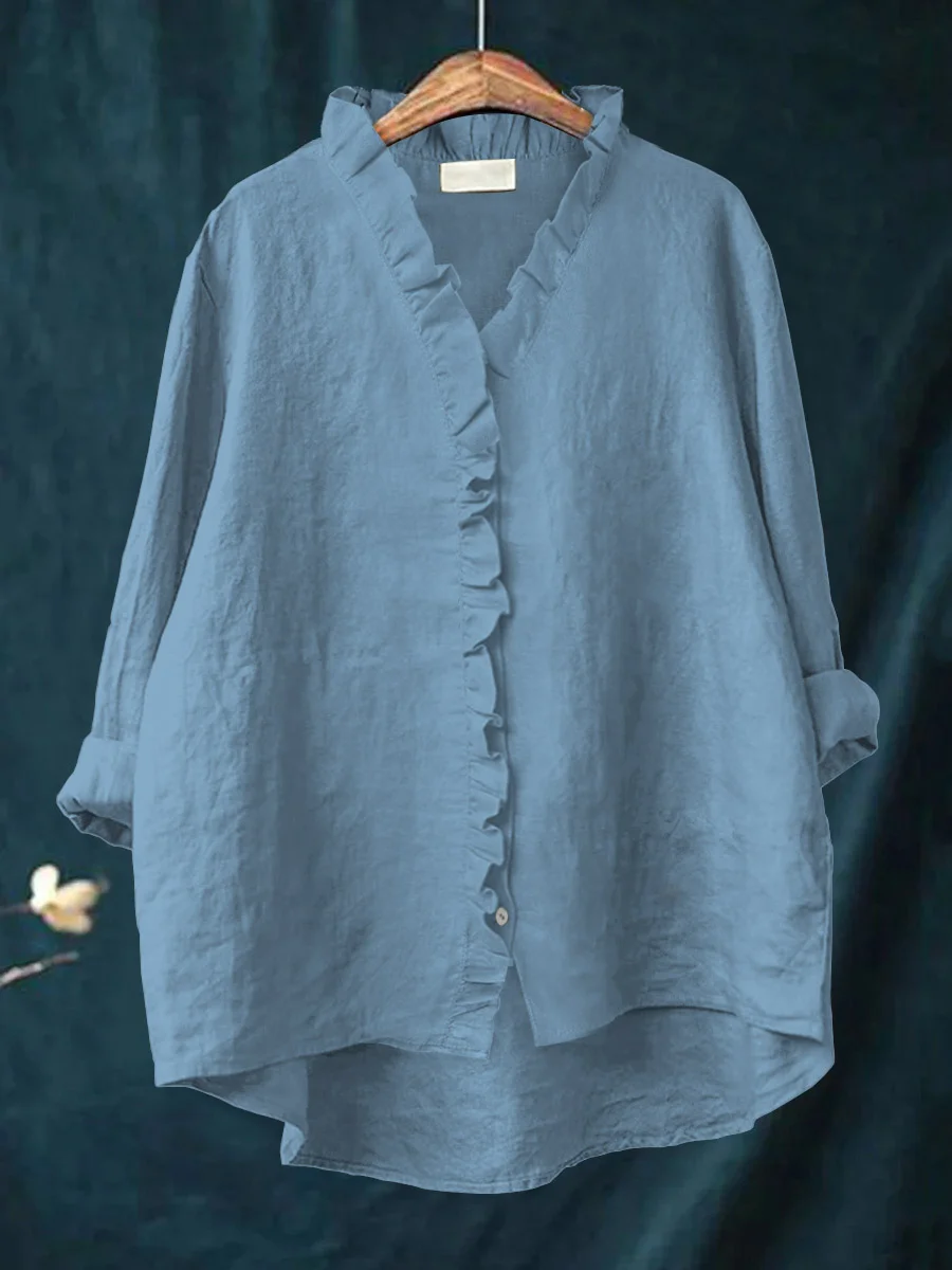 Briar | Soft Ruffle Blouse
