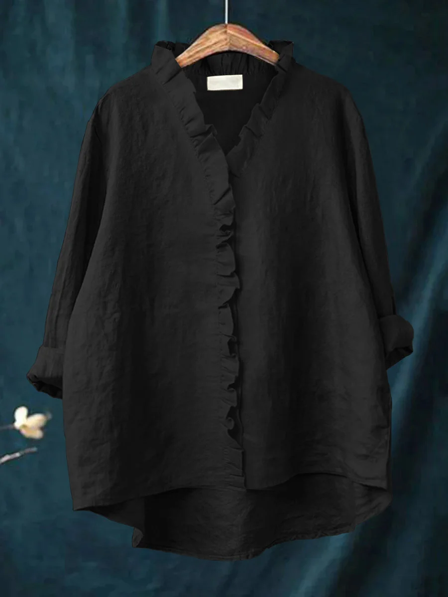 Briar | Soft Ruffle Blouse