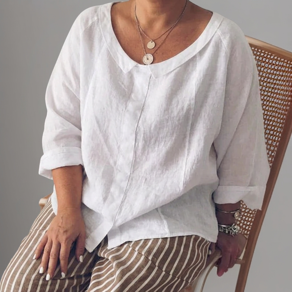 Monroe | Loose-fitting blouse with long sleeves