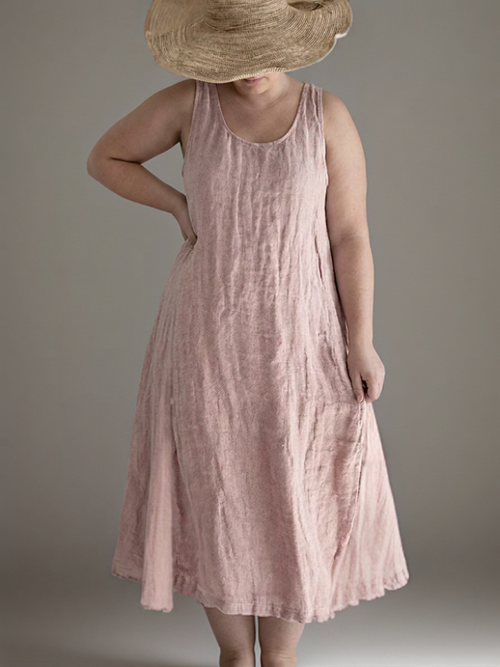 Magnolia | Elegant sleeveless maxi dress