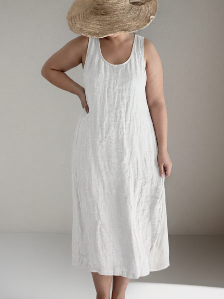 Magnolia | Elegant sleeveless maxi dress