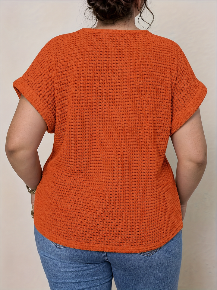 Violet | Detailed Knitted Top