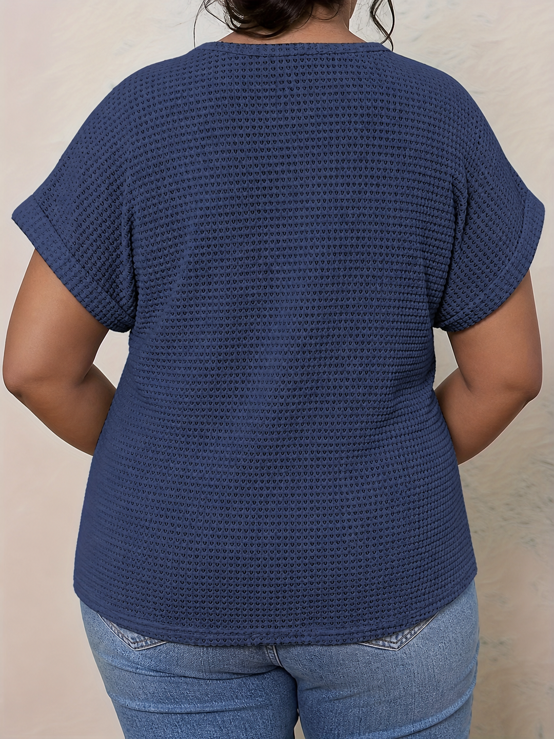 Violet | Detailed Knitted Top