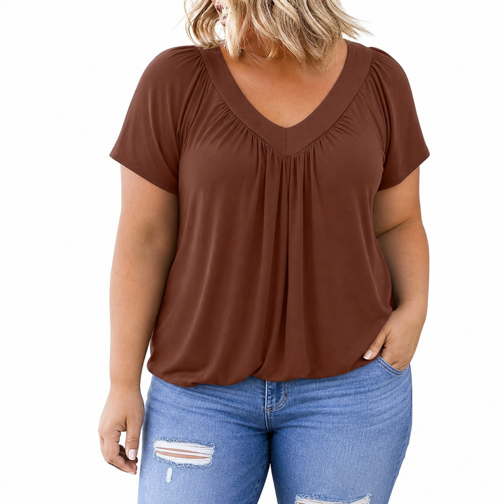 KENNEDY | Casual V-Neck Top