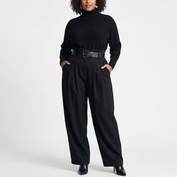 Aisha Jumpsuit with High Neck