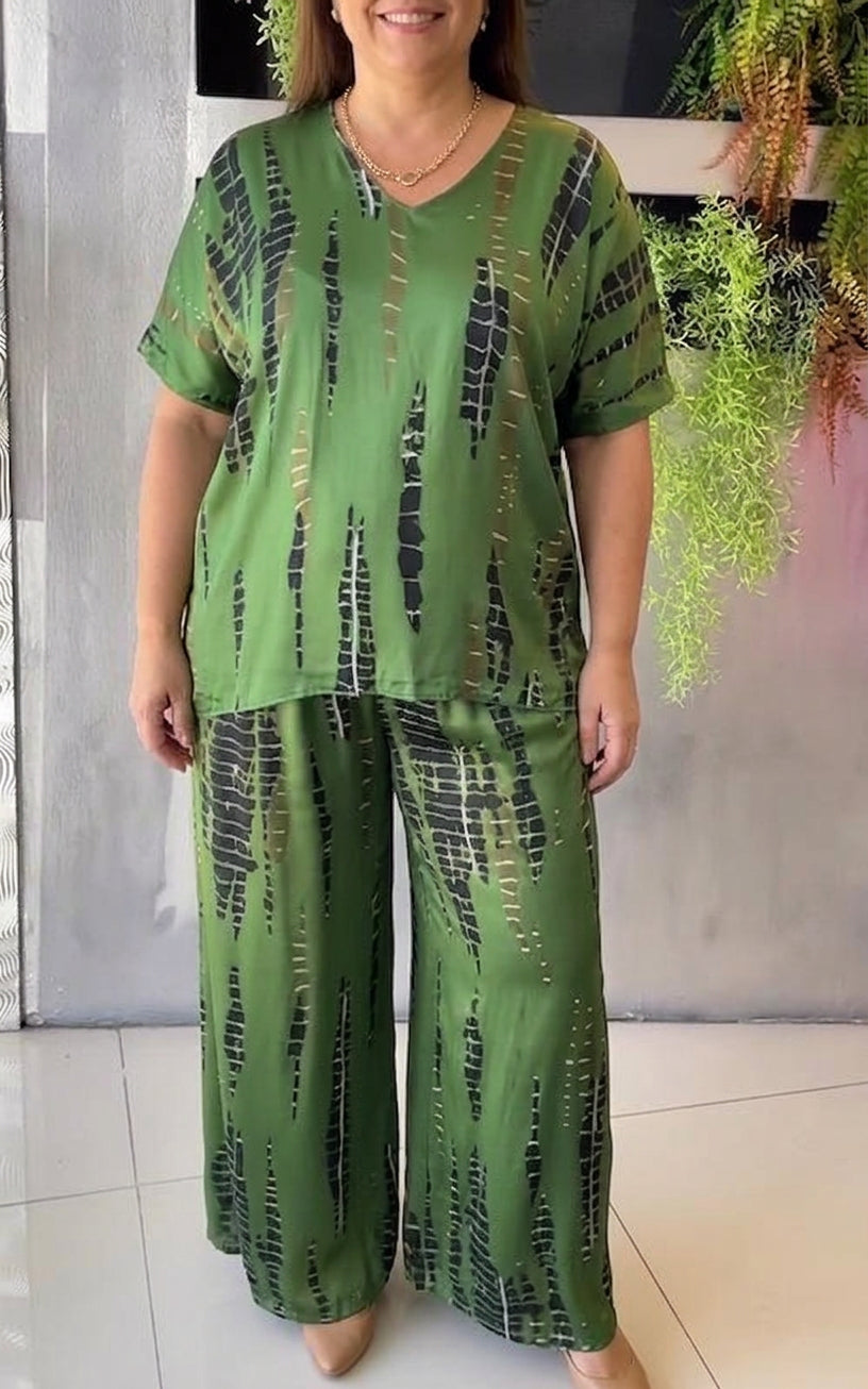 Freya – Co-ord Set Printed Two-Piece