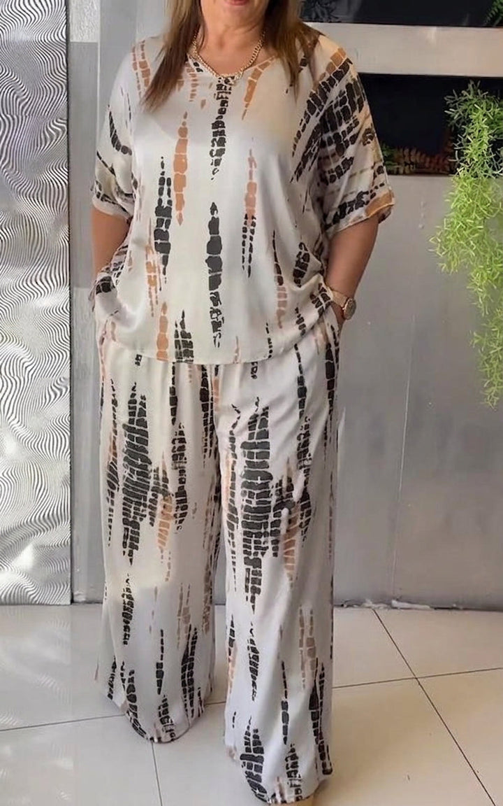 Freya – Co-ord Set Printed Two-Piece