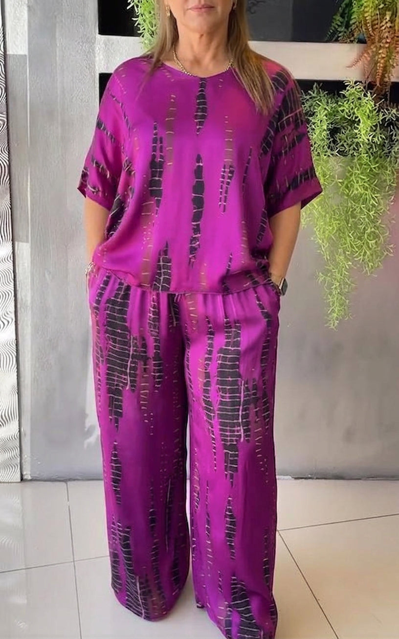 Freya – Co-ord Set Printed Two-Piece