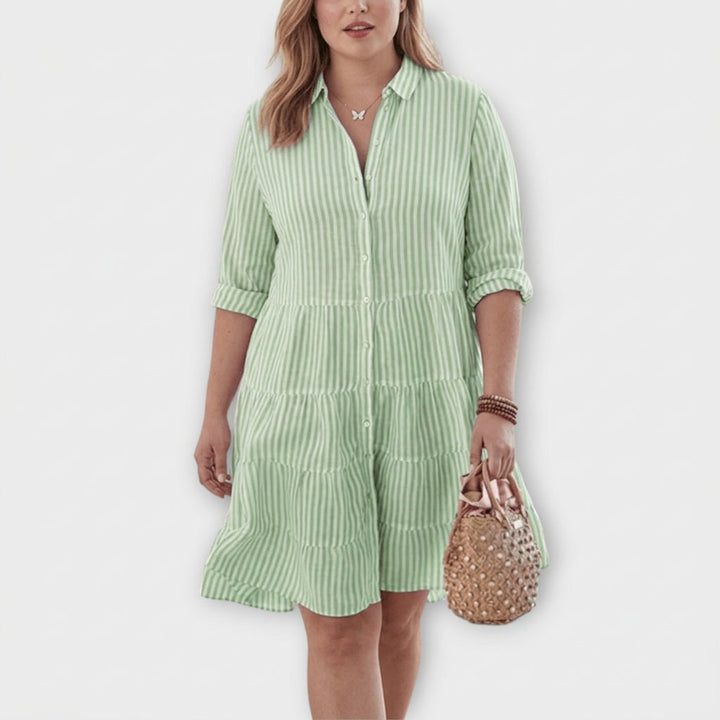 Layla - Striped Breezy Dress