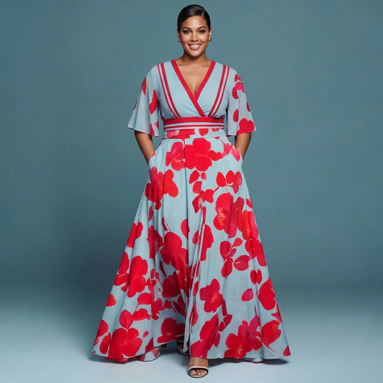 Burgundy & Red – Curve & Bloom