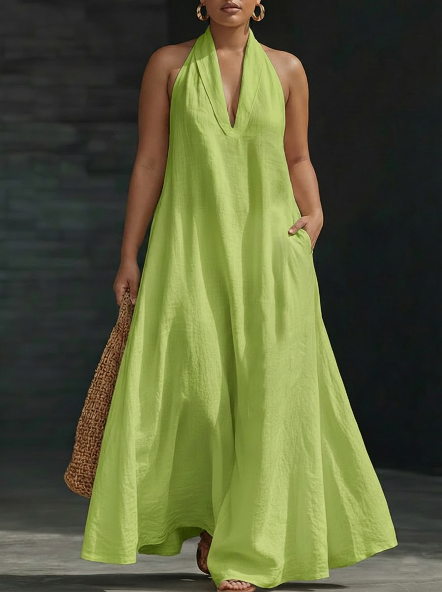 Nova | Halter Maxi Dress