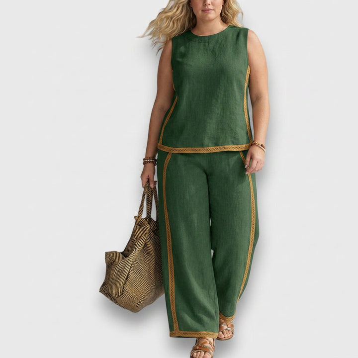 Selma - Linen Two-Piece Co-ord Set